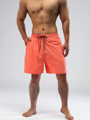 Tropical Quick Dry Swim Trunk Men's Board Shorts Beach Bathing Suit