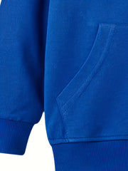 Boys Zip Up Sweatshirt with Pockets- Gym Sports Jacket