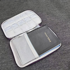 Bible Storage Bag Multifunctional Data Cable Organizer
