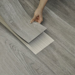 5pcs 6'' X 91 Wood Grain Floor Stickers Non Slip Self Adhesive Wall Stickers