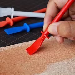 1pc Glue Spreaders & Painting Scrapers for DIY Art & Leather Crafts