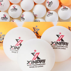 10pcs ABS Table Tennis Ball, High Elasticity, Outdoor Training