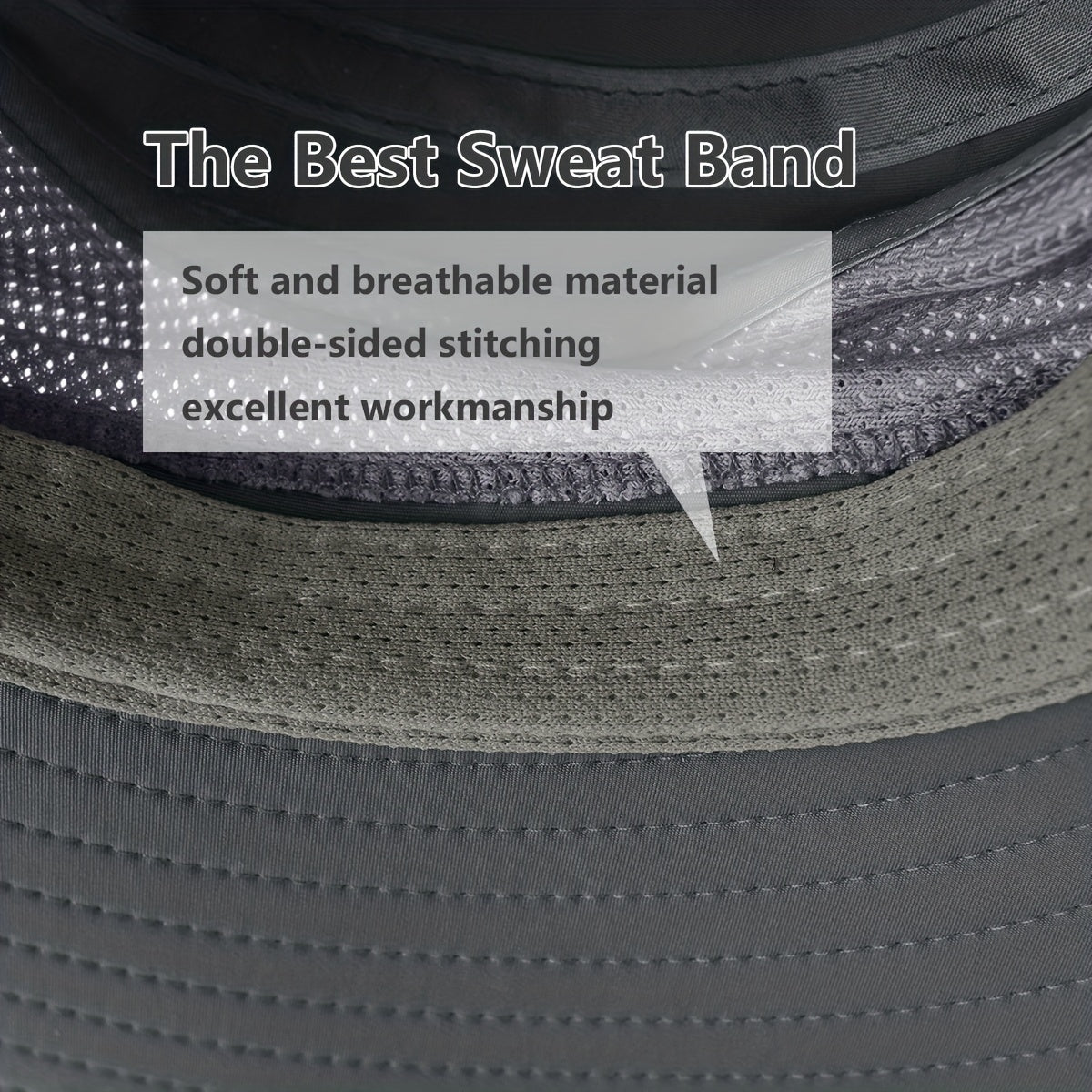 UPF 50 Sun Protection Safari Cap with Neck Flap