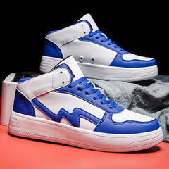 Comfy Block Sneakers Lace up Summer Skate Shoes