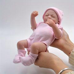 Realistic Reborn Baby Doll Full Body Vinyl Newborn Preemie Girl Waterproof