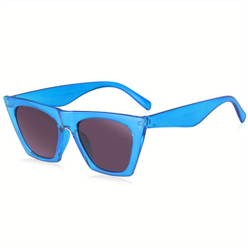 Square Cat Eye Sunglasses Vintage Gradient Eyeglasses Women Golf Driving