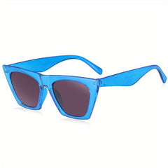 Square Cat Eye Sunglasses Vintage Gradient Eyeglasses Women Golf Driving