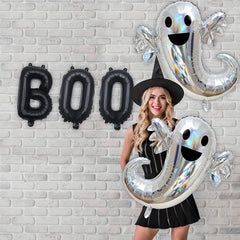 88 x 83 cm Foil Ghost Balloons Halloween Party Decorations