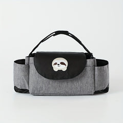 Stroller Organizer Bag with 2 Cup Holders for Diaper Phone Toys Baby Items