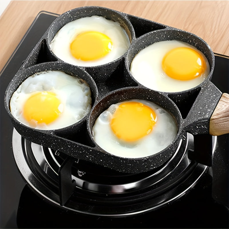 Nonstick Egg Frying Pan 4 Cups Cookware Aluminium Alloy Egg Cooker