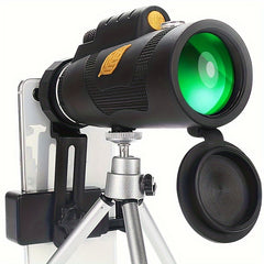 Compact HD Monocular Telescope Clear View For Wildlife Watching Hiking Camping