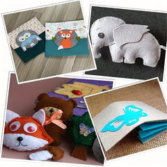 40pcs Felt Fabric Craft 20 X 30 Cm Panels Non Woven Sewing Projects