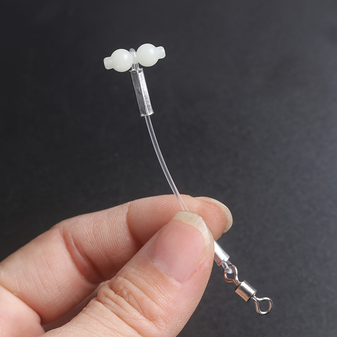 5pcs Luminous Gourd Balance Bracket Swivel Connector Fishing DIY Group