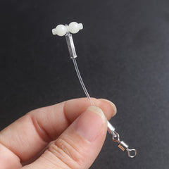 5pcs Luminous Gourd Balance Bracket Swivel Connector Fishing DIY Group