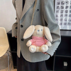 Cute Rabbit Chain Crossbody Bag Doll Shoulder Bag