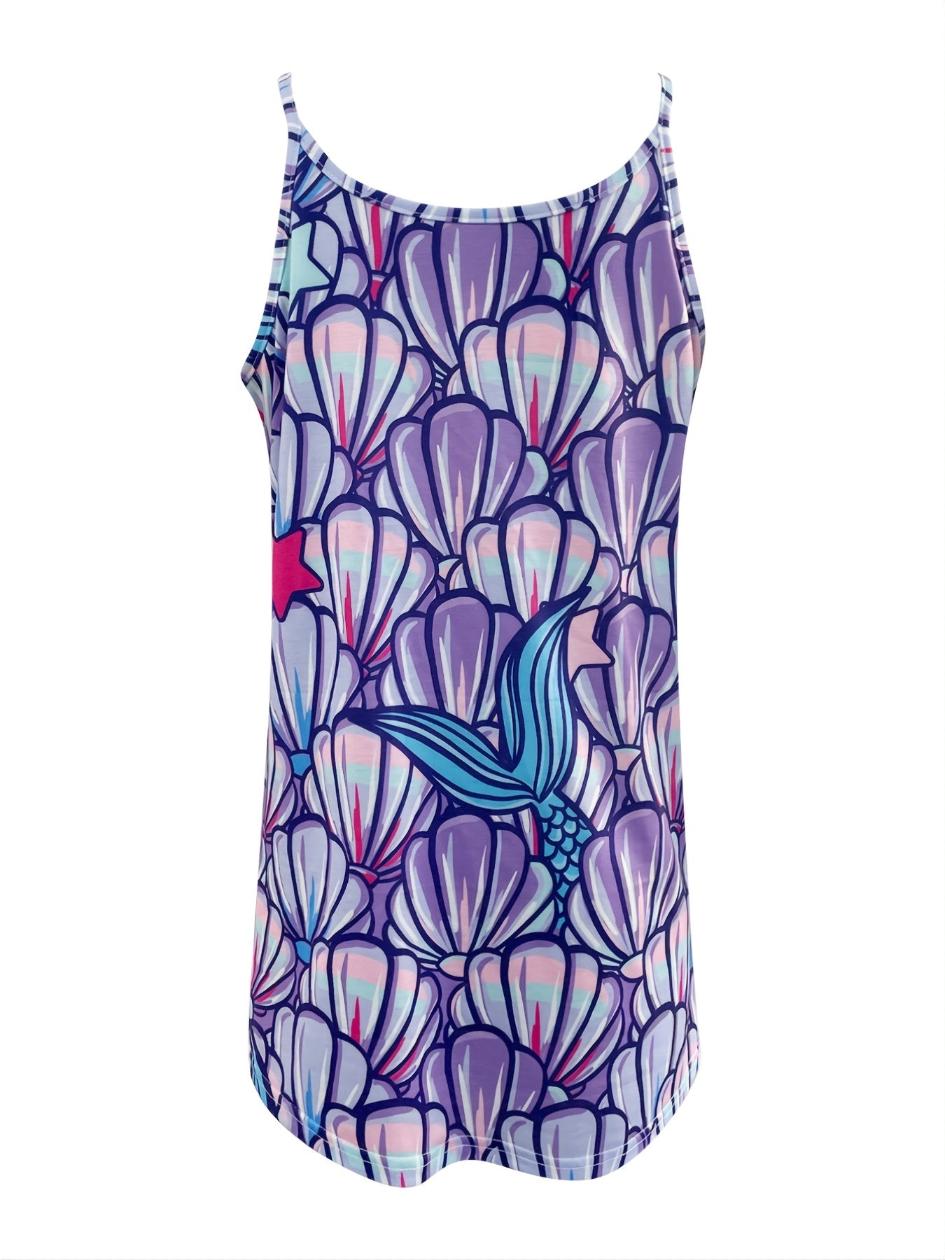 Women's Floral Print Cami Top Sleeveless V Neck Top