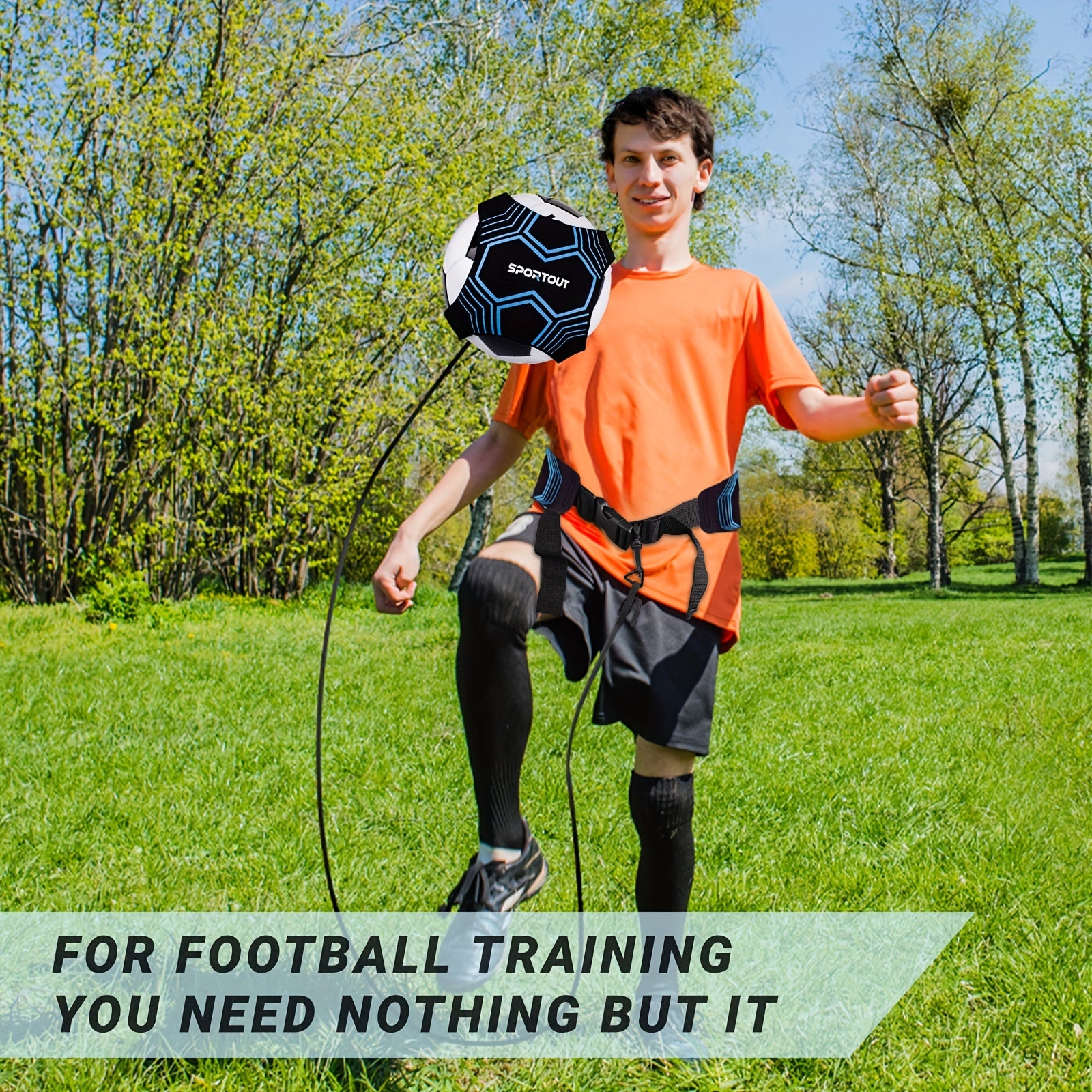 Adjustable Soccer Volleyball Training Aid