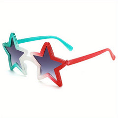 Men's Pentagram Sunglasses UV Protection for Outdoor Party