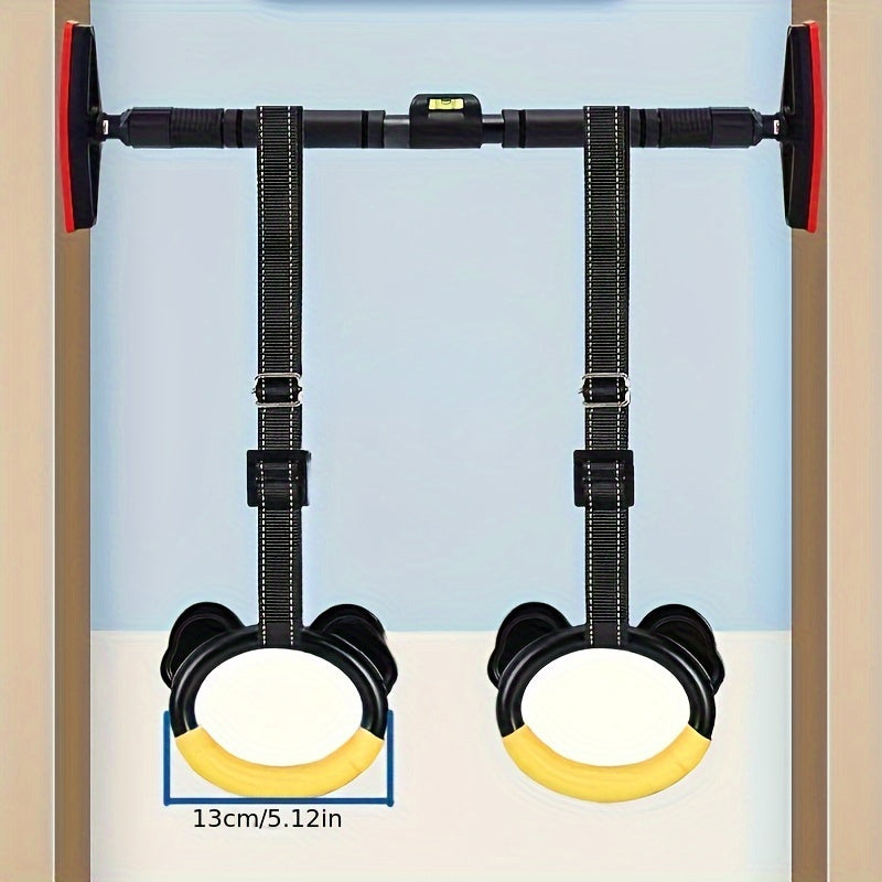 Indoor Fitness Hanging Rings for Home Pull-ups