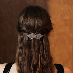 Rhinestone Bow Hair Clip Wedding Bridal Jewelry Hair Accessories