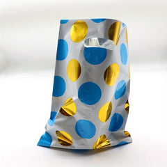 10pcs Golden Polka Dot Candy Bags Treat Party Favor Goodie Bags