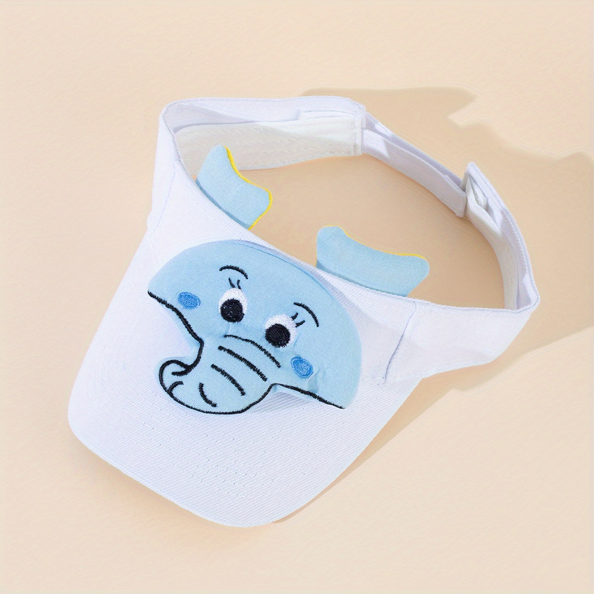 Animal Patch Visor Hat Lightweight Cartoon Sun Hat Women Casual Sunscreen Ponyta