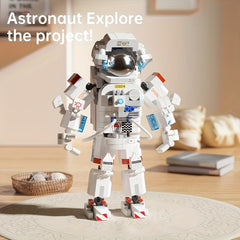 1000 pcs Astronaut Building Blocks Set Mixed Space Explorers Durable ABS Resin