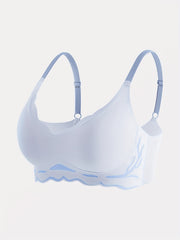 Seamless Push Up Bra Comfy & Breathable Stretch Intimates Bra Women's Lingerie