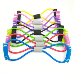 8 Shaped Tension Rope Chest Expander Elastic Strap