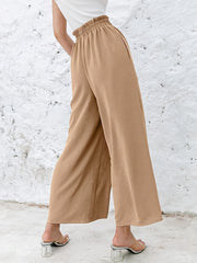 High Waist Wide Leg Pants Casual Loose Pants