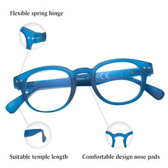 EYEGUARD Kids Light Glasses Spring Hinges Computer Glasses 3-8 Years Old