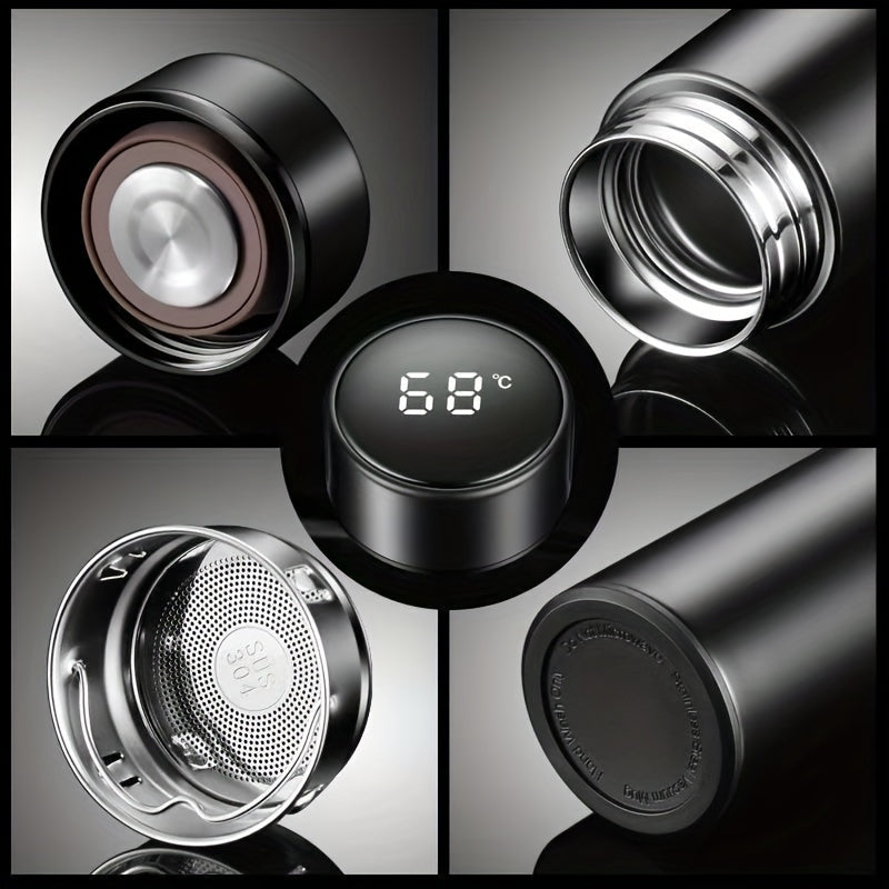 Stainless Steel Insulation Cup with Temperature Display