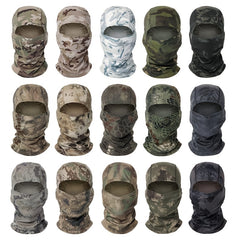 Tactical Camo Balaclava Full Face Mask Cycling Bandana Neck Gaiter