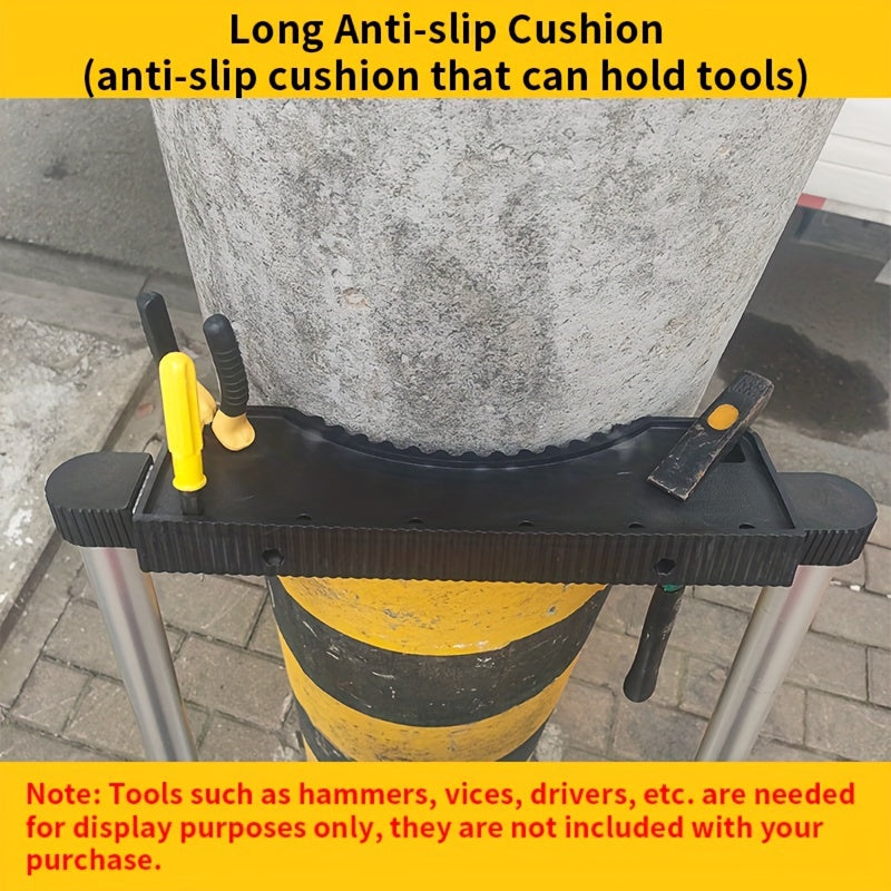 Thick Non-slip Climbing Wire Rod Single Ladder Aluminum Alloy