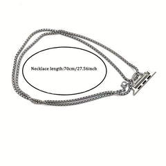 Metal Necklace Pendant For Smart Watch Anti lost Chain