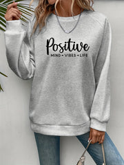 Casual Long Sleeve Crew Neck Sweatshirt for Women