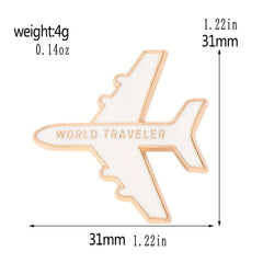 Space Shuttle Model Brooch Pin for Sweater Coat School Style