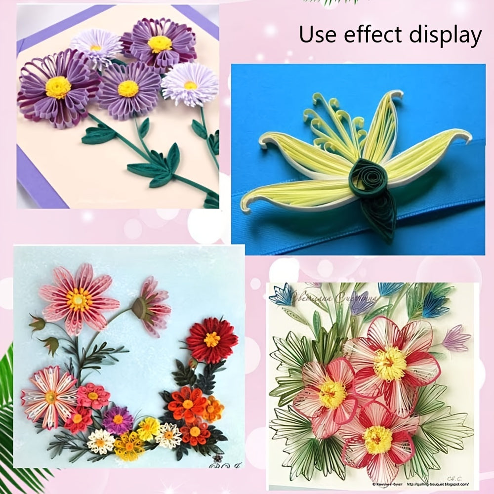 Quilling Knitting Board Plastic Quilter's Grid DIY Quilling Crafts Tool