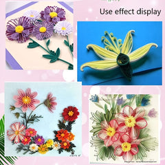 Quilling Knitting Board Plastic Quilter's Grid DIY Quilling Crafts Tool