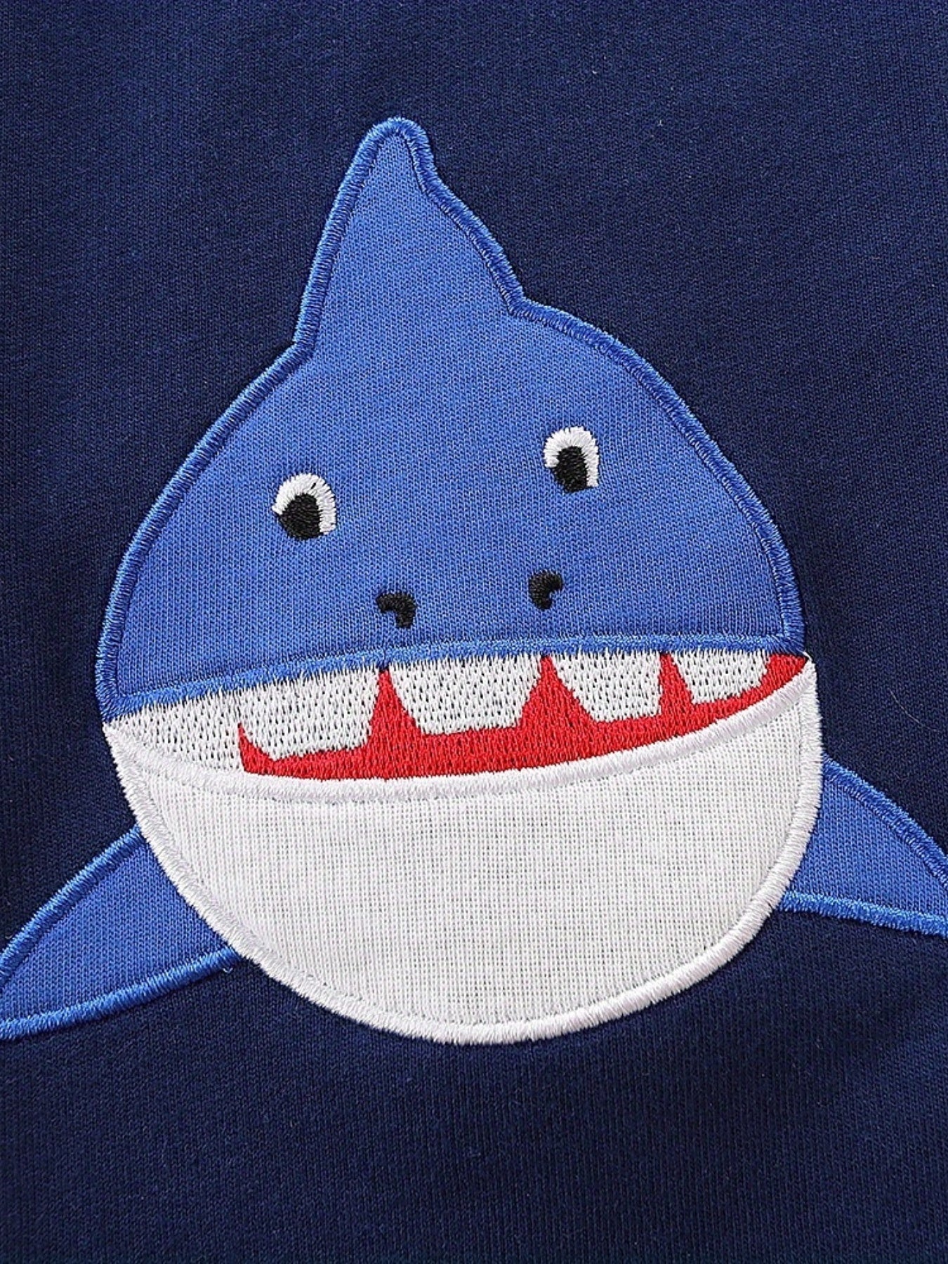 Boys Shark Embroidered Long Pants Spring/Autumn Kids Clothing
