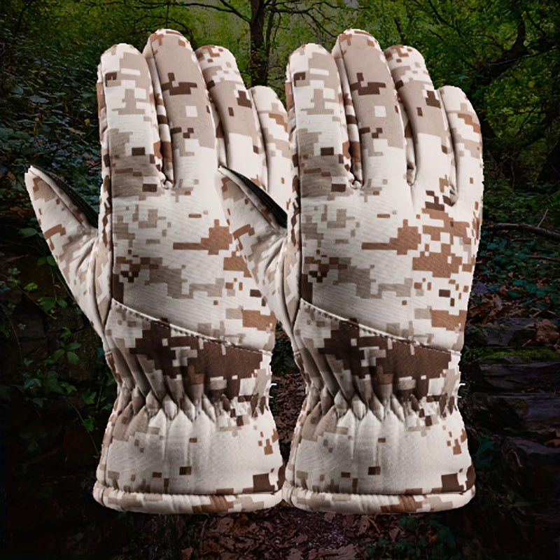 Skiing Gloves Touch Screen Thickened Warm Keeping Gloves