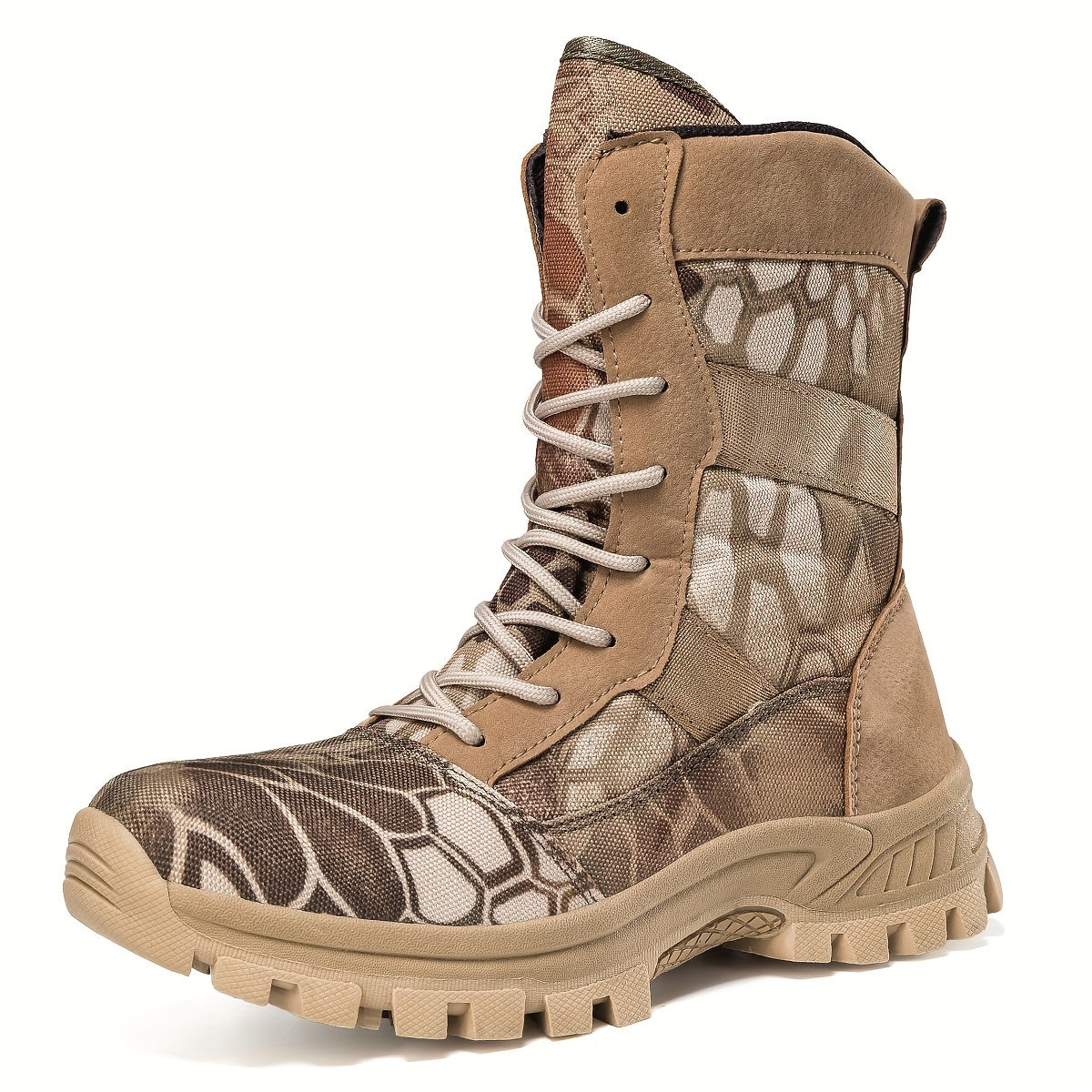 Men's High Top Tactical Work Boots Non Slip Durable Boots