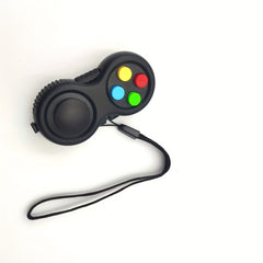Fidget Controller Stress Relief Toy with Colorful Buttons for Relax & Focus