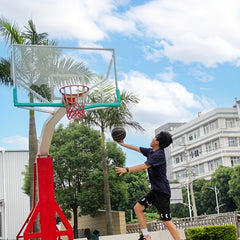 Size 7 Basketball With Pump Rubber Basketball Training