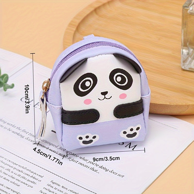 Cartoon Panda Keychain Coin Purse Bag Pendant
