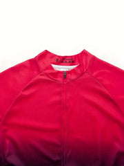 Men's Cycling Jersey Gradient Quick Dry Long Sleeve Shirt