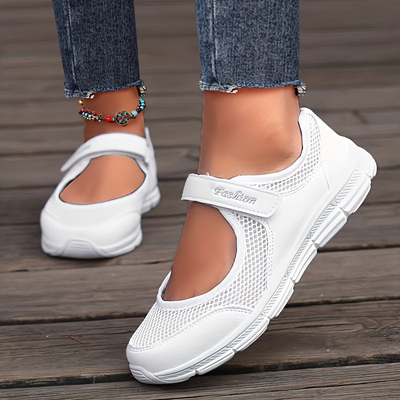 Women's Breathable Walking Shoes Letter Pattern Sneakers