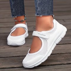 Women's Breathable Walking Shoes Letter Pattern Sneakers