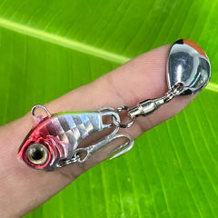 Rotating Metal VIB Fishing Lures With Sequins - 7g-24g