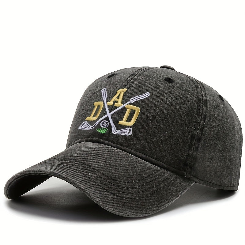 Unisex Outdoor Sport Baseball Cap with DAD Embroidery